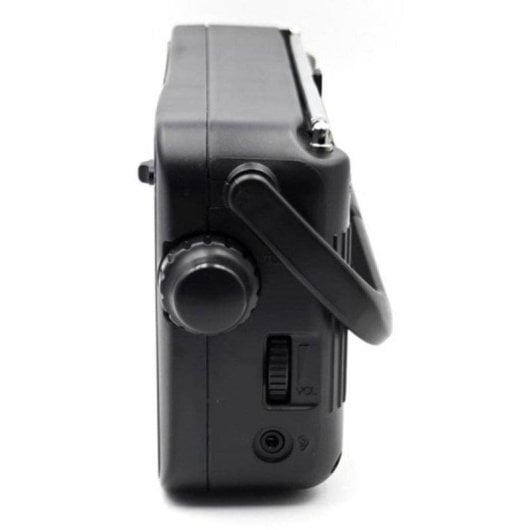 Radio Elbe RF-942 tragbar AM/FM 5W Teleskopantenne Schwarz