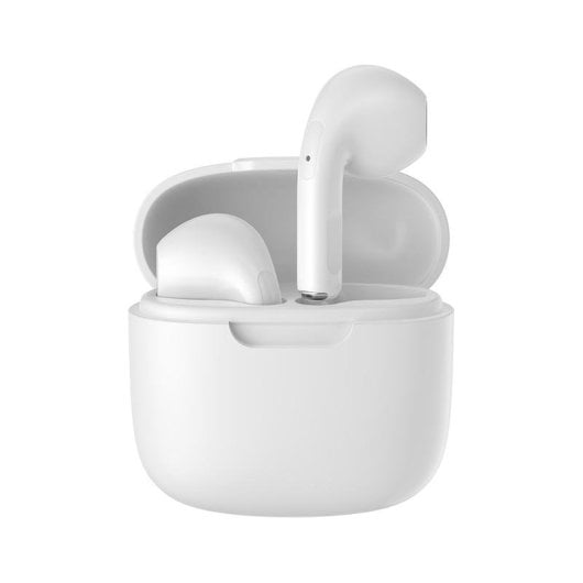 Auricolari Bigben COLORBUDS True Wireless Stereo Bluetooth per chiamate e musica bianchi