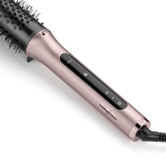 Brosse Coiffante BaByliss HSB200E 96W Céramique Ionique 4 Températures Contrôle Tactile Rose
