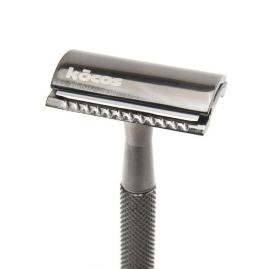 Afeitadora Kocos Xifos clásica con 5 cuchillas inox lavable gris
