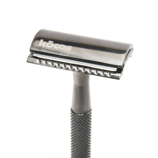 Máquina de Barbear Facial Kocos Xifos Clássica 5 Lâminas Inox Resistente à Água Base