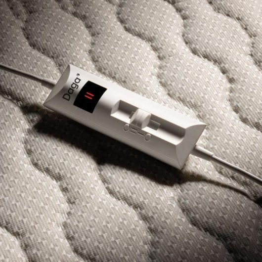 Manta eléctrica Daga Confort Cervical y Hombros hipoalergénica 2 temperaturas beige