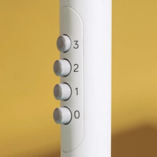 Ventilador de pie Jata JVVP3060 blanco 3 velocidades oscilante 128 cm
