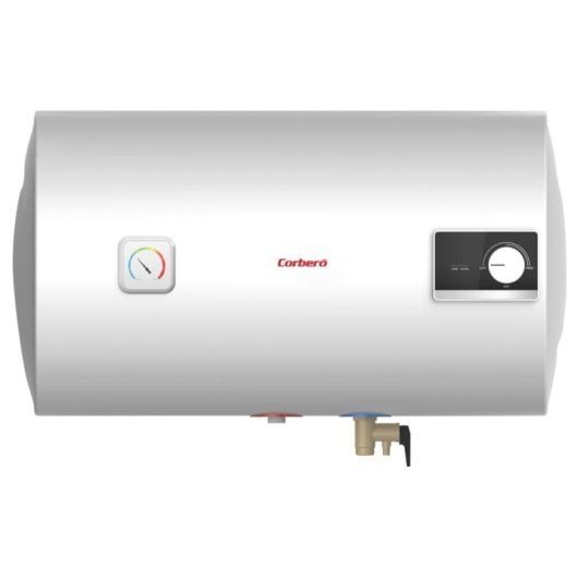 Termo Corbero 74L 1500W horizontal acero inoxidable IPX4 termostato