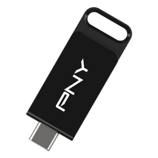 Unidad flash USB PNY Elite 64GB USB Tipo C 120MB/s Negro