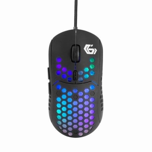Mouse Gembird MUSG-RAGNAR-RX400 USB Type-A 10000 DPI Nero LED Ergonomico