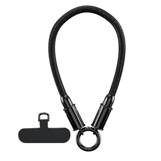 Cavo di trasmissione DCU Tecnologic 34154061 USB Type-C 60W 0,3m nero cordino in cotone