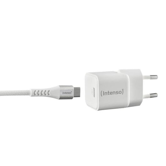 Caricatore Intenso 7803042 30W USB-C GaN Cavo 1,5m Bianco Ricarica Rapida