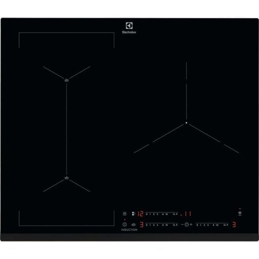 Plaque à induction Electrolux LIS62341 3 zones SenseBoil Slider 60 cm noir