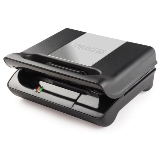 Parrilla eléctrica PRINCESS 117001 Compact Flex 700W placas extraíbles acero inoxidable