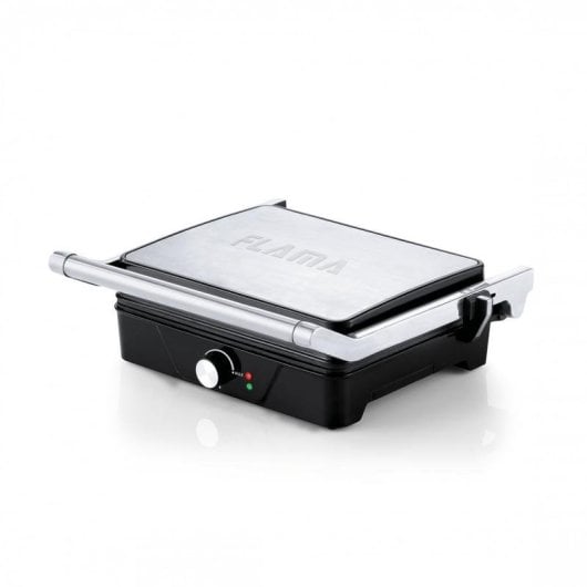 Grill électrique FLAMA 4521FL acier inoxydable 2000 W 30x24 cm