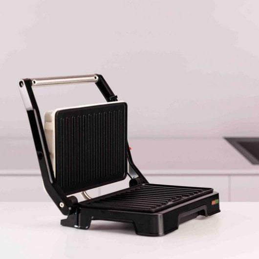 Grill électrique Taurus MYGRILL VINTAGE design rétro 1000 W ouverture 180°