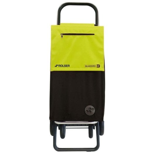 Carro de la compra Rolser SBE001 SBELTA MF4.2 aluminio plegable 4 ruedas negro lima