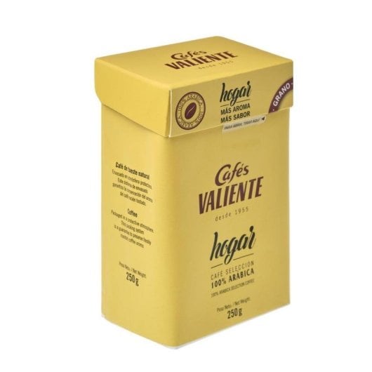 Café en grano Valiente Hogar 100% Arábica 250 g sabor intenso