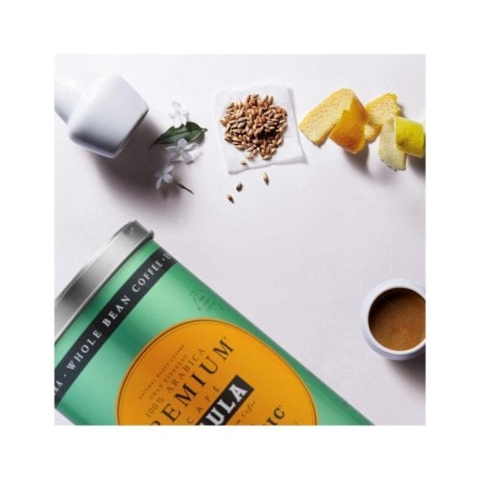 Café em grão Saula Premium Organic 500 g tueste médio 100 percent Arabica