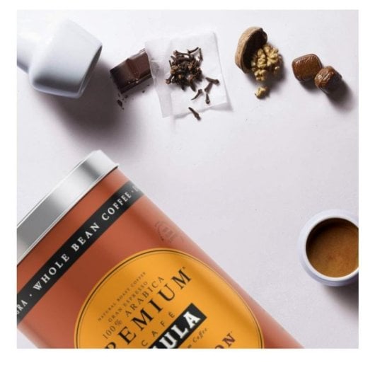 Kaffeebohnen SAULA Premium Bourbon 500 g 100% Arabica luftdichte Dose