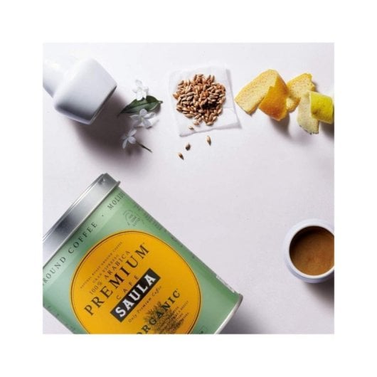 Café moído SAULA Premium Organic 250 g Arábica Lata Ecológico