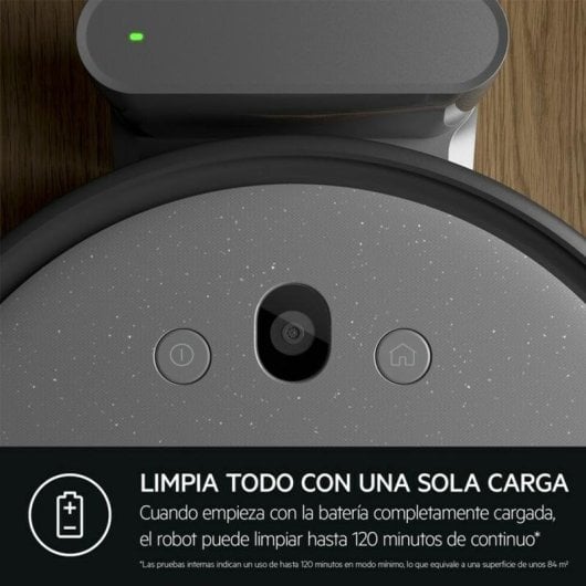Robot Aspirador y Fregasuelos AEG AR61UW1DG Navegación Giroscopio y Cámara 2.600 Pa Control por Voz