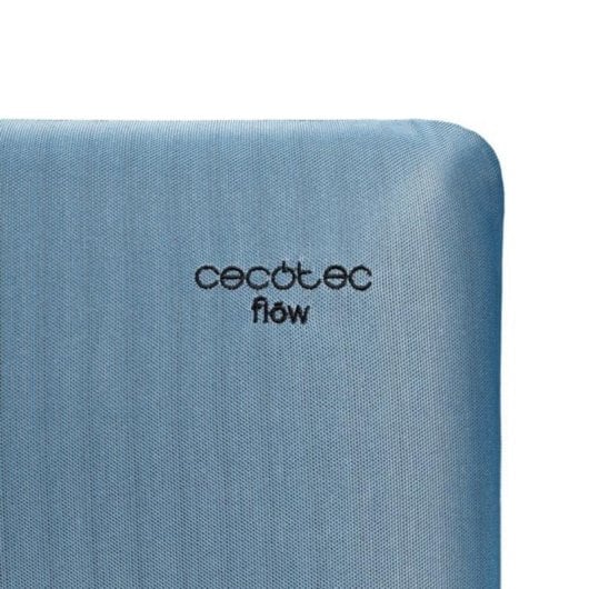 Almohada CECOTEC Flow Luxury 90 cm media-alta con doppia fodera blu