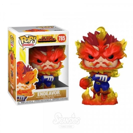 Figurine Funko 48470 My Hero Academia Endeavor Vinyle Multicolore 9 cm