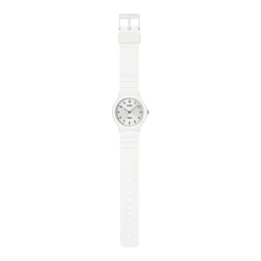 Reloj pulsera Casio MQ-24B-7BEF unisex blanco correa resina 3 años batería