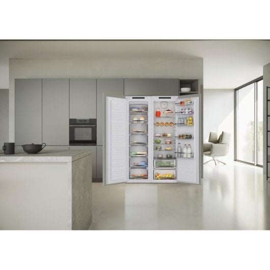 Congelador Vertical Haier HAUN518EW No Frost 200L Classe E Branco Integrável