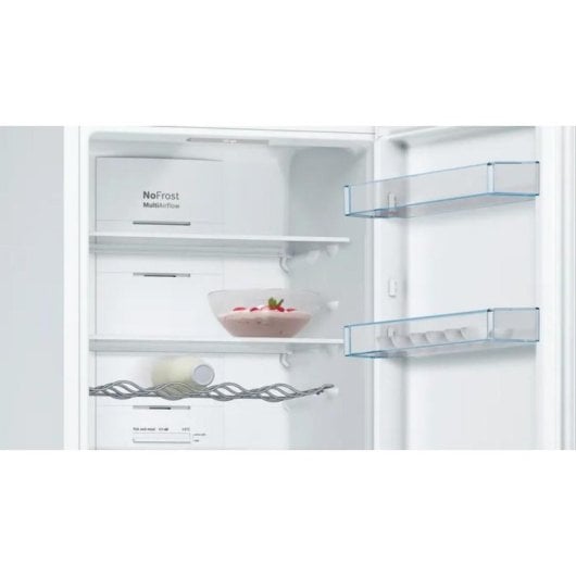 Frigorífico Combi Bosch KGN36VWDB No Frost 186 cm 326 L D Blanco Puertas Reversibles