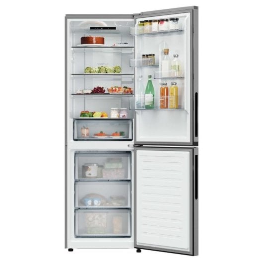 Frigorífico Combi Candy CNCQ2T618CX No Frost 185cm 355L C Inox WiFi