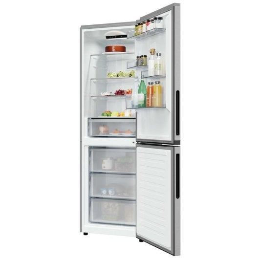 Frigorífico Combi Candy CNCQ2T618CX No Frost 185cm 355L C Inox WiFi