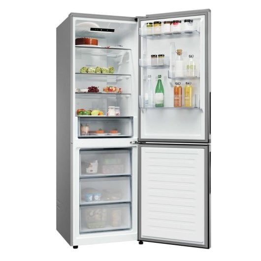 Frigorífico Combi Candy CNCQ2T618CX No Frost 185cm 355L C Inox WiFi