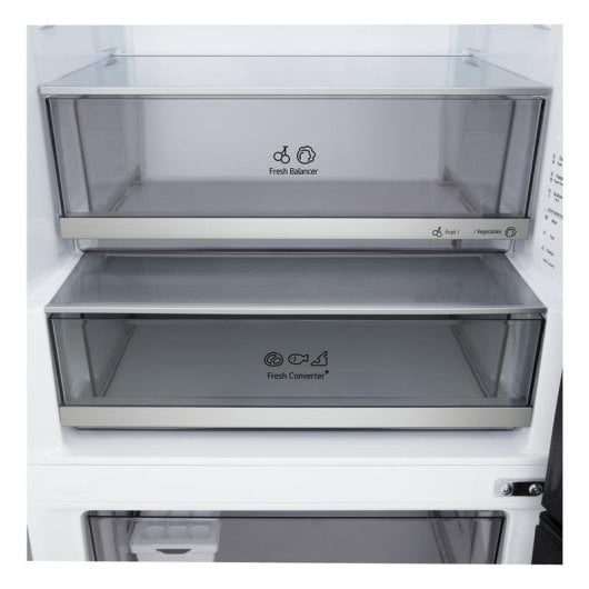 Frigorífico Combi LG GBBW322CPY Total No frost 203cm 465L C Inox WiFi IA