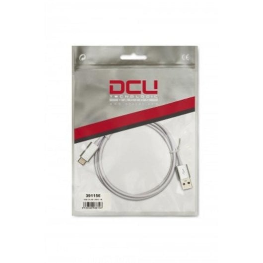 Cable USB DCU Advance Tecnologic 391156 1 m USB A a USB C blanco
