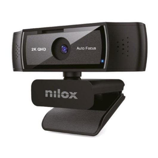 Webcam Nilox NXWCA2K12 2K Autofocus USB 2.0 Microfono Integrato Nera