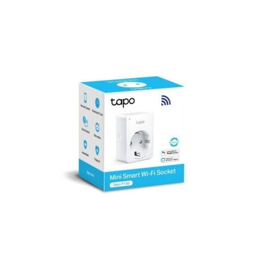 Prise intelligente TP-Link Tapo P100 Wi-Fi Bluetooth Intérieur 2300 W