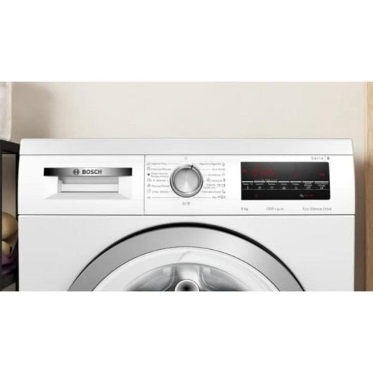 Máquina de Lavar Roupa Bosch WUU24T65ES 9 kg 1200 rpm Classe D Branca Pausa e Carga