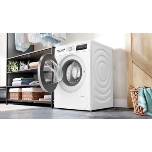 Máquina de Lavar Roupa Bosch WUU24T65ES 9 kg 1200 rpm Classe D Branca Pausa e Carga