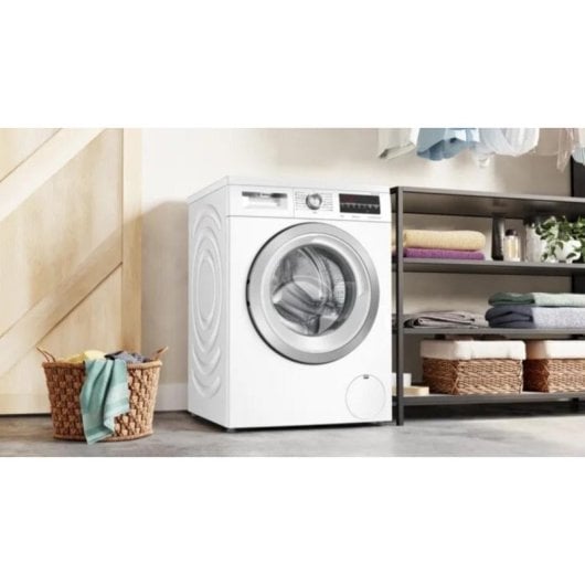 Máquina de Lavar Roupa Bosch WUU24T65ES 9 kg 1200 rpm Classe D Branca Pausa e Carga
