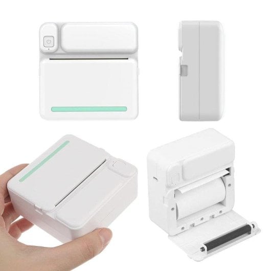 Impresora Térmica Bluetooth Dam Electronics C19 portátil, compatible Android e iOS