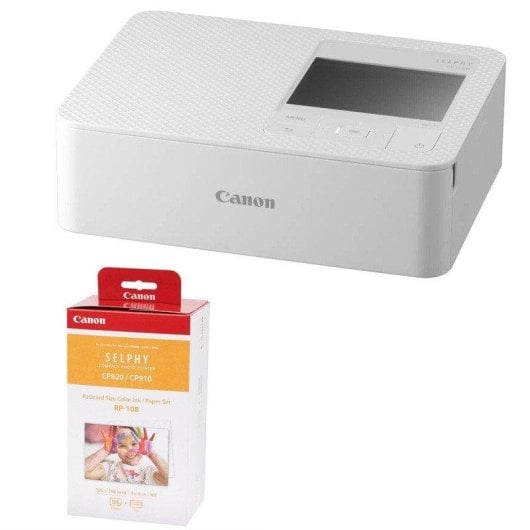 Canon Selphy CP1500 Impressora Fotográfica Portátil Wi-Fi Compacta Multiformato