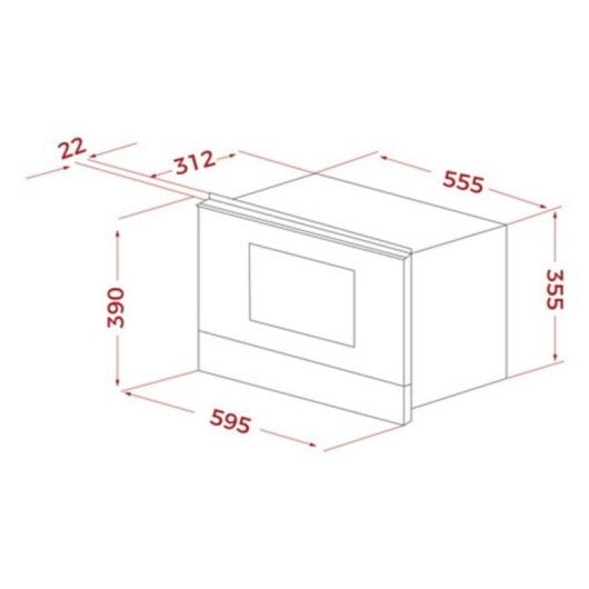 Microondas TEKA NEO MS 6220 BIS L SS 22 Litros 2700W Grill LCD