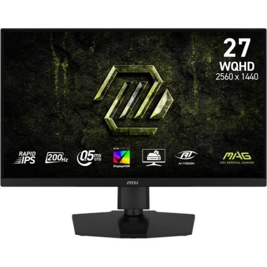 Monitor MSI MAG 274QF E20 27" WQHD 200Hz IPS 0,5ms HDR10 AdaptiveSync