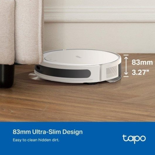 Robot Aspirador y Fregasuelos TAPO RV20 Max con Autovaciado Navegación LiDAR 5.300 Pa Control por Voz