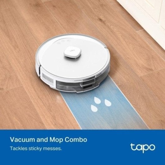 Aspirador Robô com Mopa TAPO by TP-LINK RV30 Max Navegação LiDAR 5.300 Pa Controlo por Voz