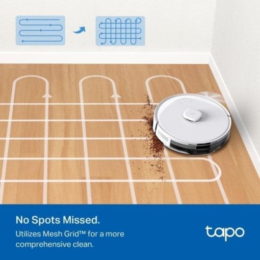 Robot Aspirador y Fregasuelos TAPO by TP-LINK RV30 Max Plus con Autovaciado Navegación LiDAR 5.300 Pa Control por Voz