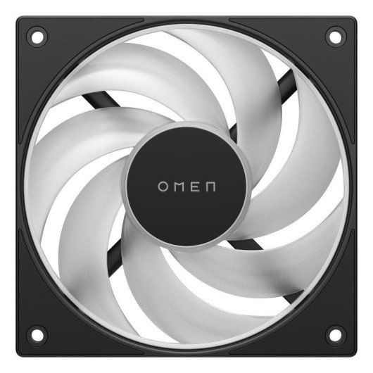 Ventilador suplementario HP OMEN 120mm aRGB con control iluminación y bajo ruido