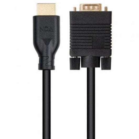 Adaptador de cable Nanocable 10.15.4602 VGA macho a HDMI macho 1,8 m negro