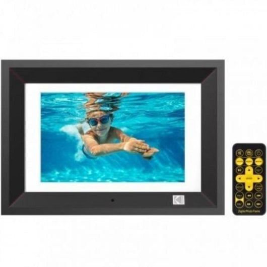 Moldura Digital Kodak RDPF-1020W 10" LED Preto Memória 16MB SD/USB