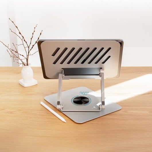 Supporto notebook TooQ PH-DAFNE-S rotazione 360° regolabile 11-17 pollici acciaio