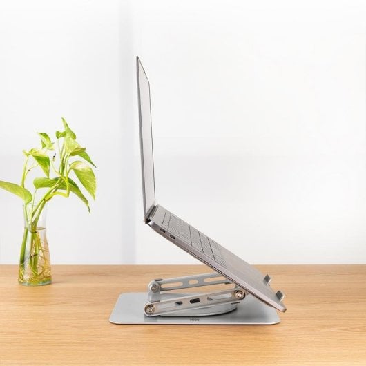 Supporto notebook TooQ PH-DAFNE-S rotazione 360° regolabile 11-17 pollici acciaio