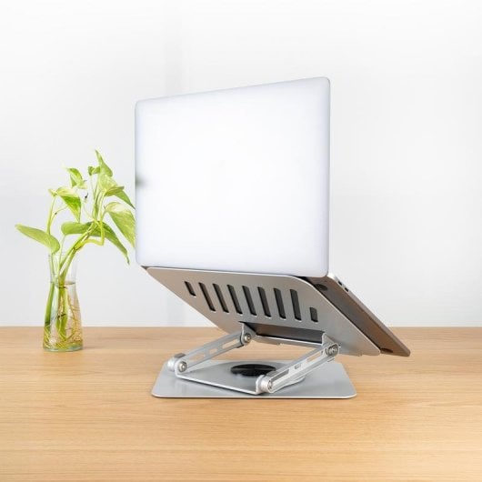 Supporto notebook TooQ PH-DAFNE-S rotazione 360° regolabile 11-17 pollici acciaio